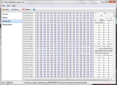 Screenshot of the application Free Clipboard Viewer - #4