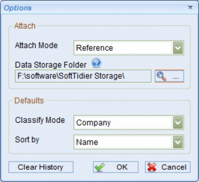 Screenshot of the application SoftTidier - #5