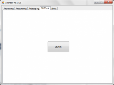 Screenshot of the application Aircrack-ng - #5