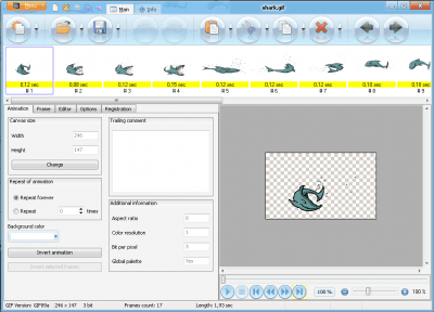 Screenshot of the application SD Easy GIF - #2