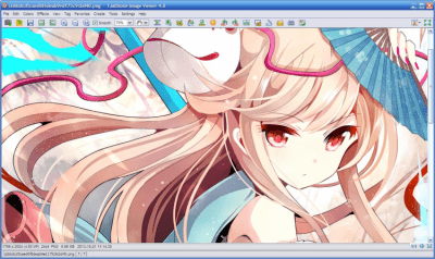Screenshot of the application FastStone Image Viewer Portable - #2