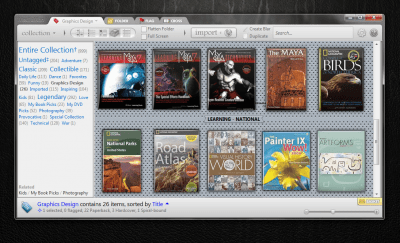Screenshot of the application MediaMan - #2