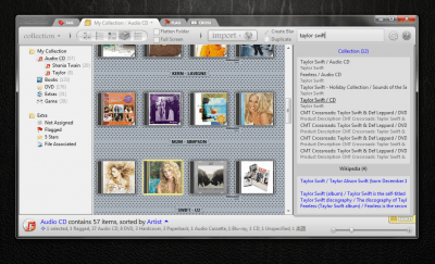 Screenshot of the application MediaMan - #5