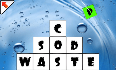Screenshot of the application Balda Quest - #3