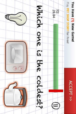 Screenshot of the application Stupid Test - #2