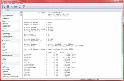 Screenshot of the application Xinorbis - #2