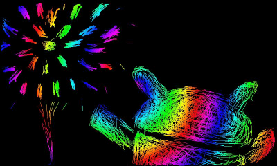 Screenshot of the application Drawing scratch - #3