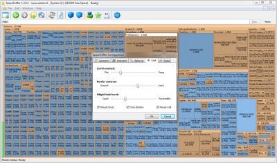 Screenshot of the application SpaceSniffer - #4