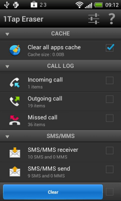 Screenshot of the application 1Tap Eraser | Automatic - #8