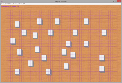 Screenshot of the application Mahjong Solitaire-7 - #3