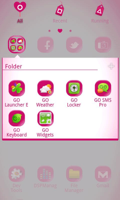 Screenshot of the application GLovelight GO Holistic Theme - #2