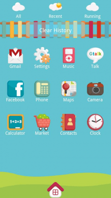 Screenshot of the application Mini.Trai Theme GO Launcher Ex - #4