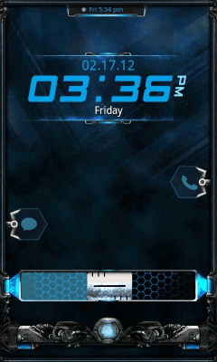 Screenshot of the application StarLight Theme GO Locker - #2