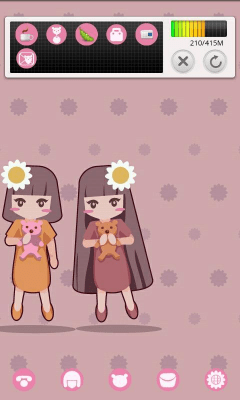 Screenshot of the application Planktonic Girls Theme - #3
