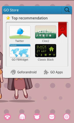 Screenshot of the application Planktonic Girls Theme - #4