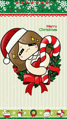 Screenshot of the application Happyxmas Theme GO Launcher EX - #8