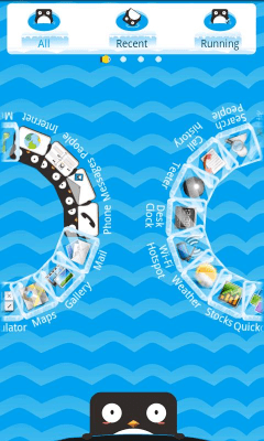 Screenshot of the application K-PENGUIN Theme GO Launcher EX - #2