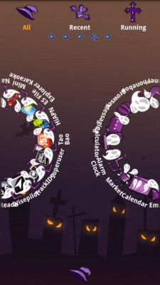 Screenshot of the application Hallowee Theme GO Launcher EX - #3