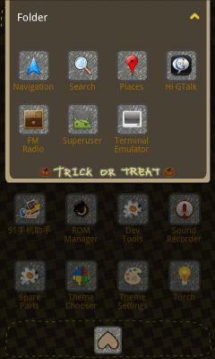 Screenshot of the application Trick Theme GO Launcher EX - #2