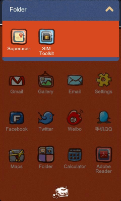 Screenshot of the application RabbitZTheme GO Launcher EX - #3