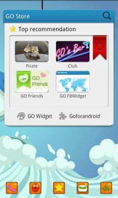 Screenshot of the application Octopus Star Theme - #2
