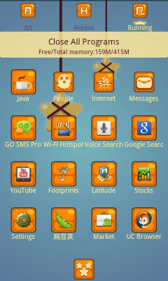 Screenshot of the application Octopus Star Theme - #6