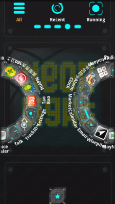 Screenshot of the application Neonlight Theme GO Launcher EX - #3