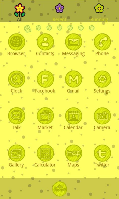Screenshot of the application CRY Theme GO Launcher EX - #2
