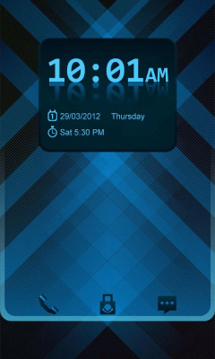 Screenshot of the application Lattice GO Locker Theme - #2