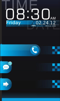 Screenshot of the application CardB Theme GO Locker - #2