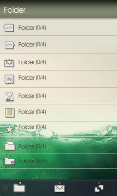 Screenshot of the application GO SMS Pro Clee2 Theme - #3