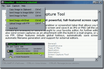 Screenshot of the application SnapShot - #2