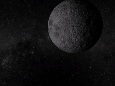 Screenshot of the application Solar System - Moon 3D - #3