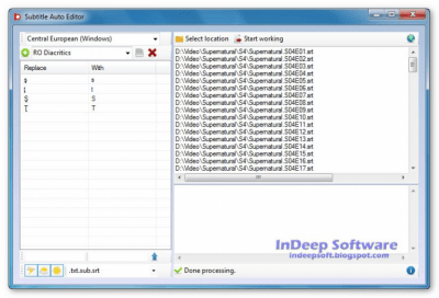 Screenshot of the application Subtitle Auto Editor - #2