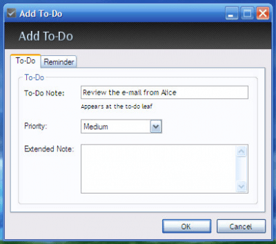 Screenshot of the application To-Do DeskList - #2