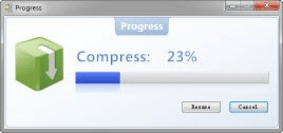 Screenshot of the application WeZip Easy - #2