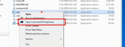 Screenshot of the application Open Command Prompt Here - #2