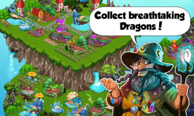 Screenshot of the application History of Dragons. Easter - #5