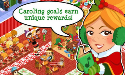 Screenshot of the application History of the restaurant. Christmas - #2