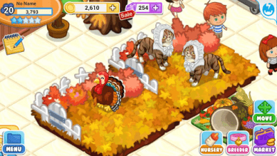 Screenshot of the application Pet Shop Story: Thanksgiving - #2