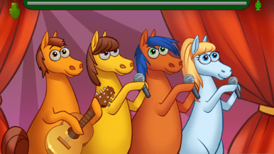 Screenshot of the application Singing Horses - #5