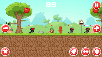 Screenshot of the application The War of the Worms - #4