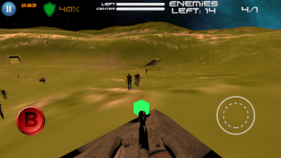 Screenshot of the application Super Tanks - #2