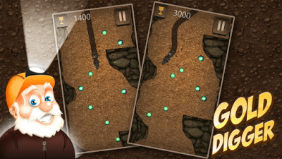 Screenshot of the application Digger Gold Digger - #3