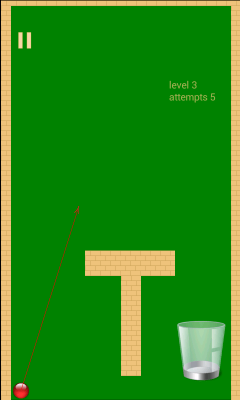 Screenshot of the application Red Ball - #8