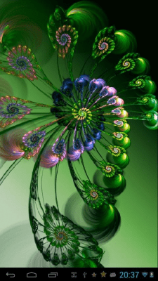Screenshot of the application Neon abstraction - #2