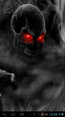 Screenshot of the application Skull lightning eyes - #2