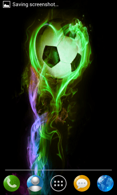 Screenshot of the application Fire soccer ball - #3