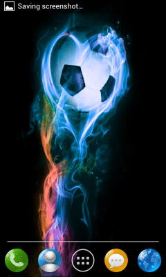 Screenshot of the application Fire soccer ball - #9