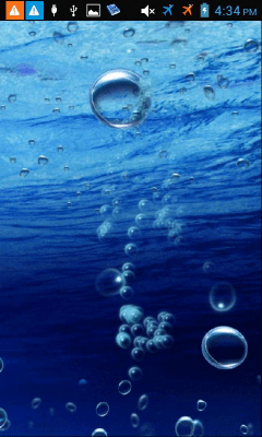 Screenshot of the application Bubbles - #10